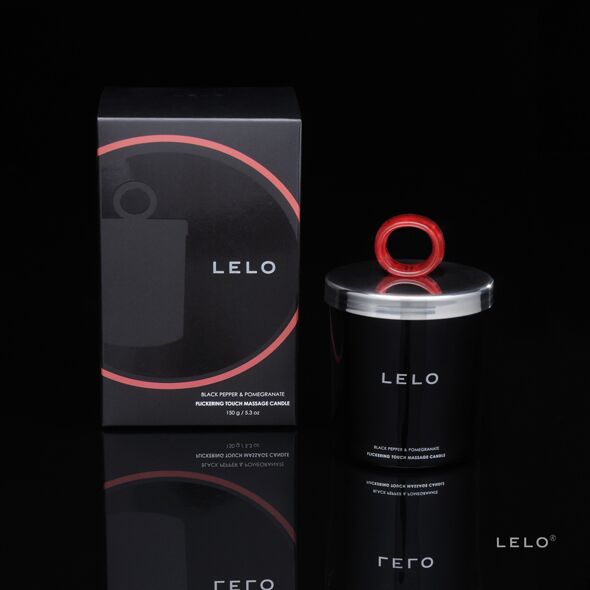 LELO Massage Candle — Black Pepper & Pomegranate