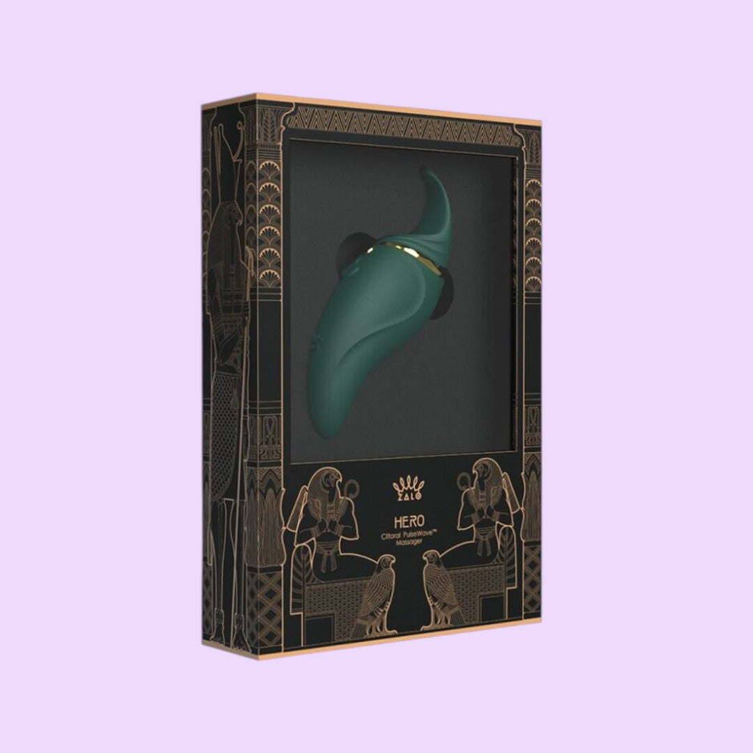 Zalo Hero 2-in-1 Vibrator with Flicking Tongue