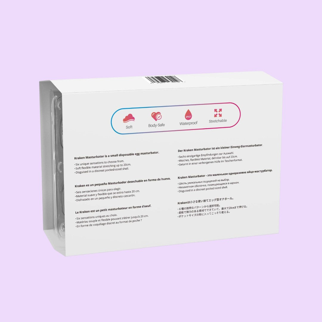 Lovense Kraken Masturbator Eggs — 6 Pack
