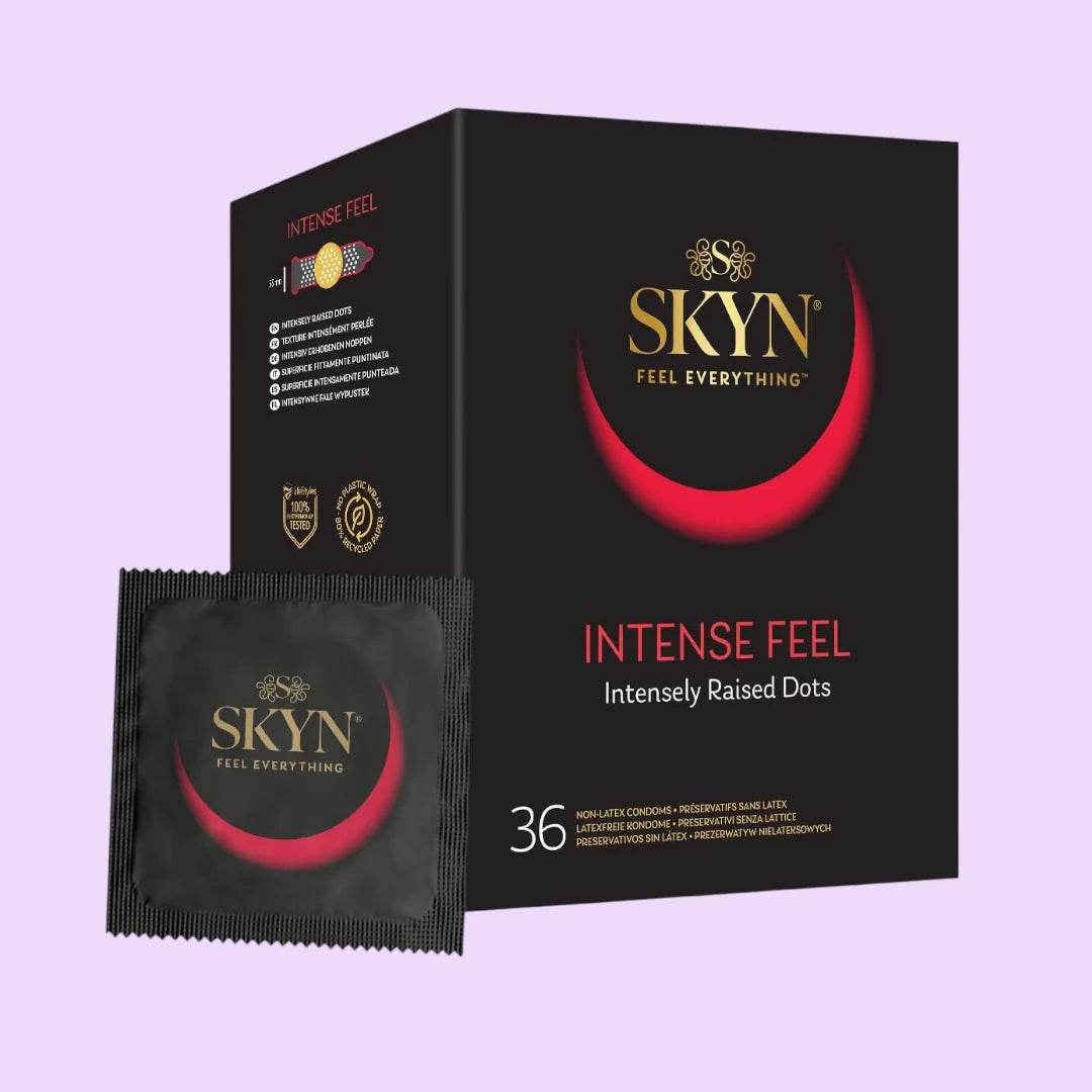 SKYN Intense Feel Latex-Free Condoms, 36 Pack — Dotted
