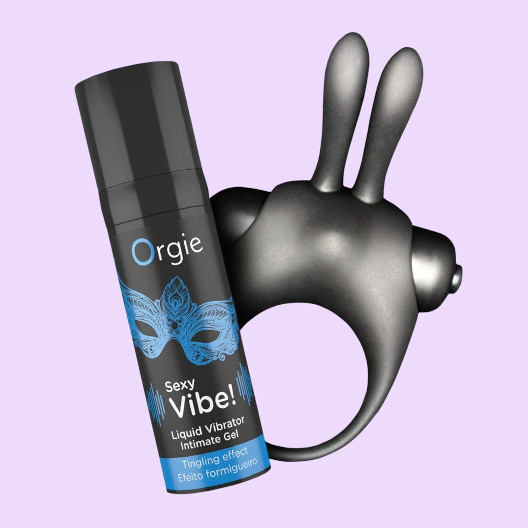 Orgie Vibe Bunny Kit — Arousal Gel & Bullet Vibrator