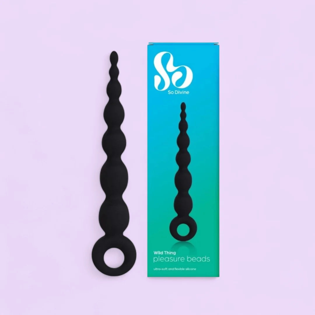 So Divine Wild Thing Anal Beads — Small