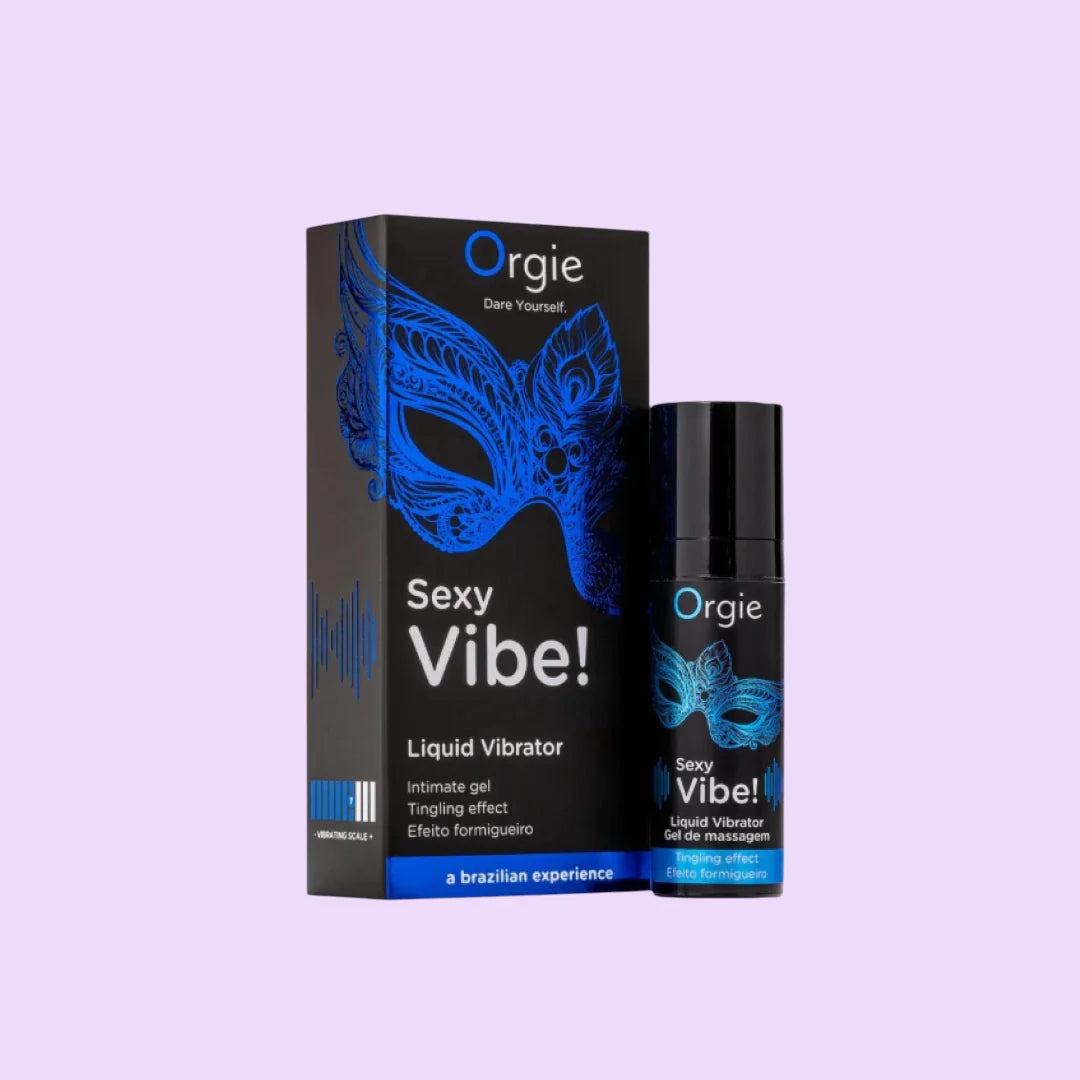 Orgie Sexy Vibe! Tingly Liquid Vibrator — Medium Intensity