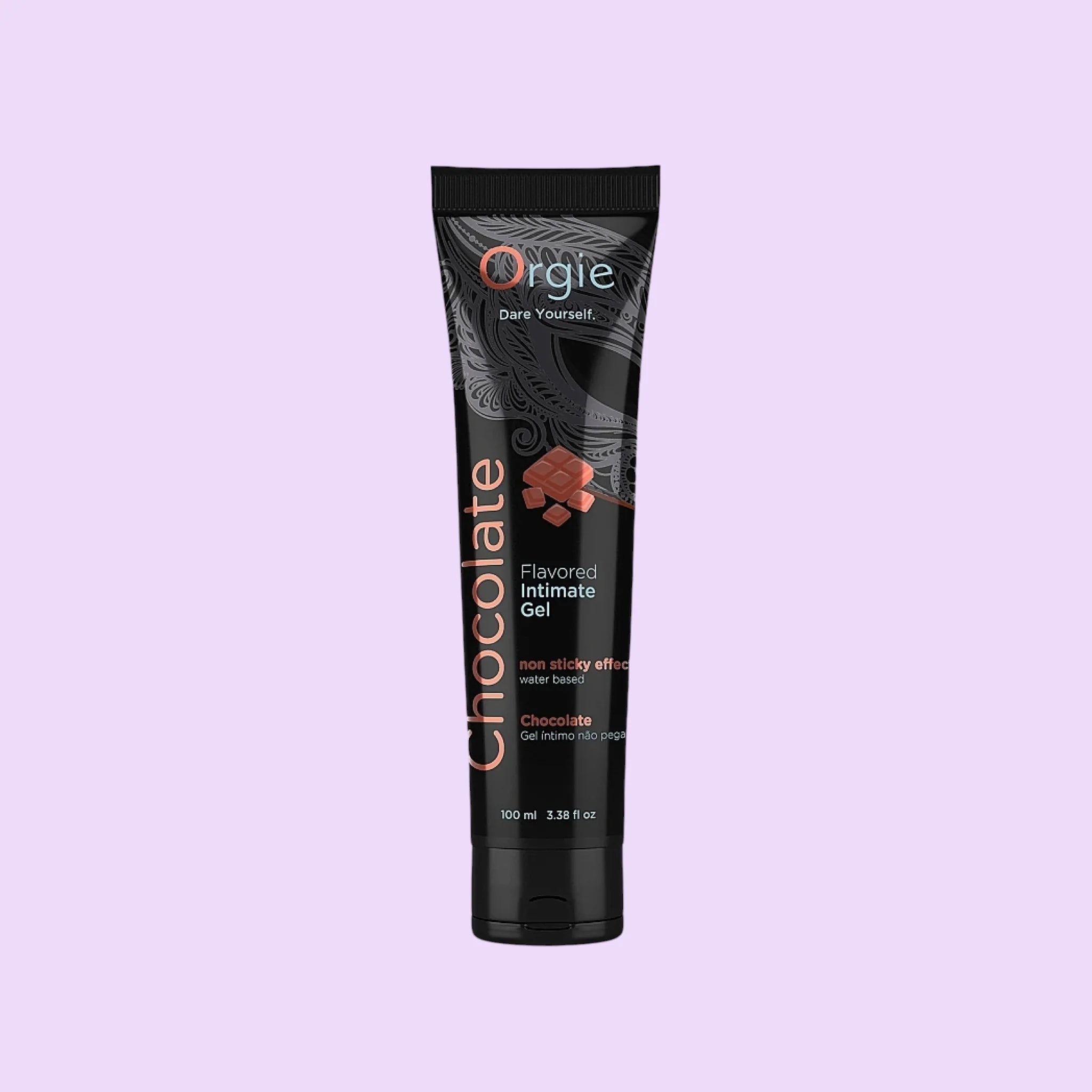 Orgie Lube Tube Chocolate Edible Lubricant, 100ml