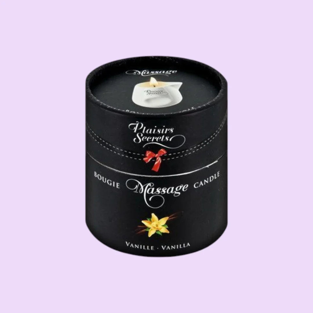 Plaisirs Secrets Vanilla Massage Candle — 80 ml