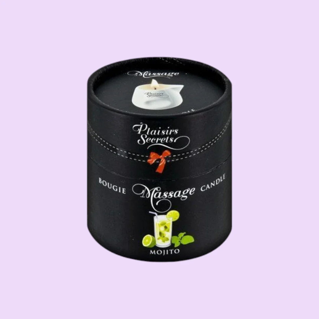 Plaisirs Secrets Mojito Massage Candle — 80 ml