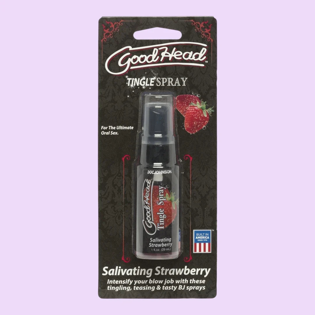 Doc Johnson GoodHead Tingle Spray Strawberry — 29 ml