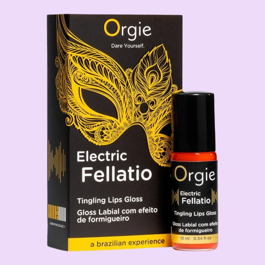 Orgie Electric Fellatio Vibrating Lip Gloss — 10 ml