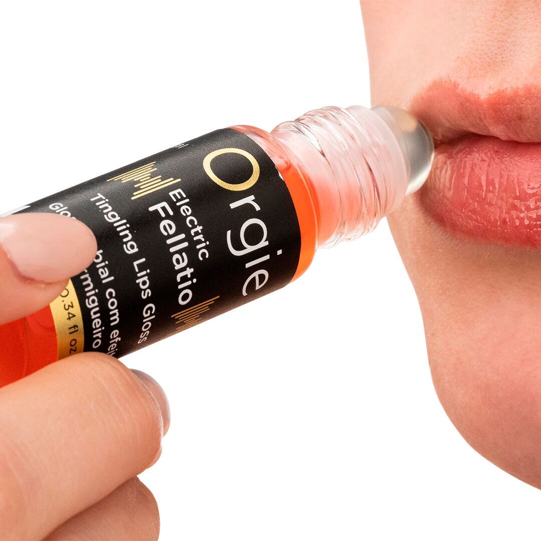 Orgie Electric Fellatio Vibrating Lip Gloss — 10 ml