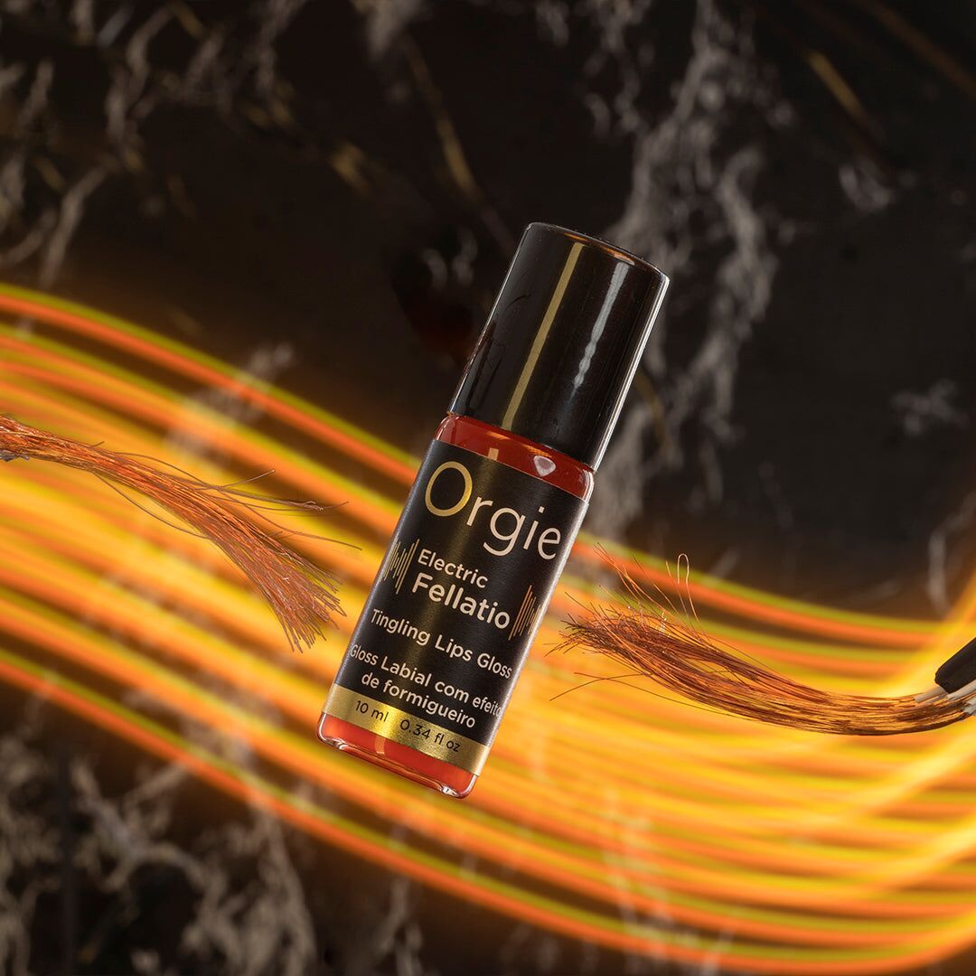 Orgie Electric Fellatio Vibrating Lip Gloss — 10 ml