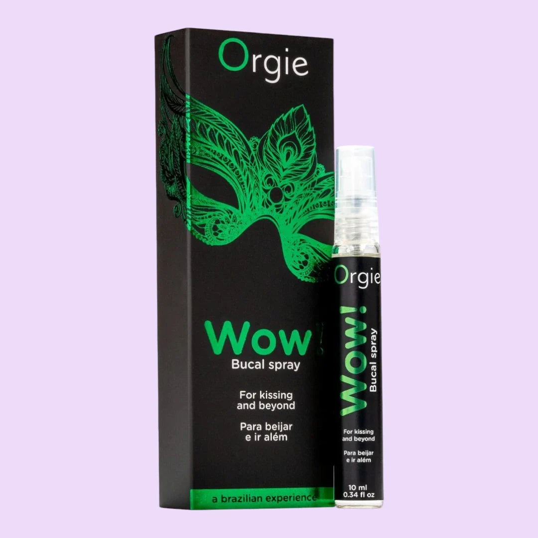 Orgie Wow! Oral Sex Spray — 10 ml, Mint & Strawberry