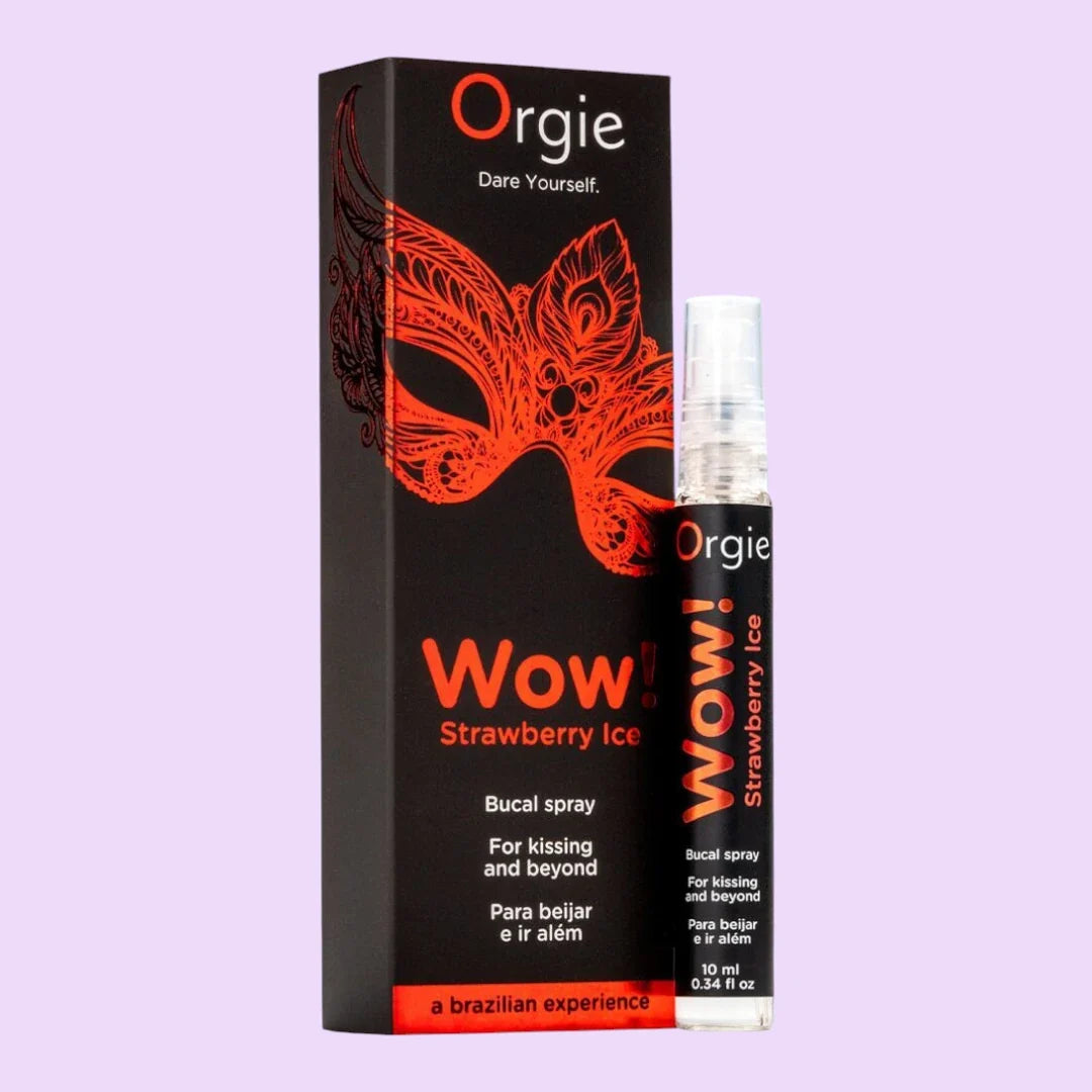 Orgie Wow! Strawberry Ice Oral Sex Spray — 10 ml