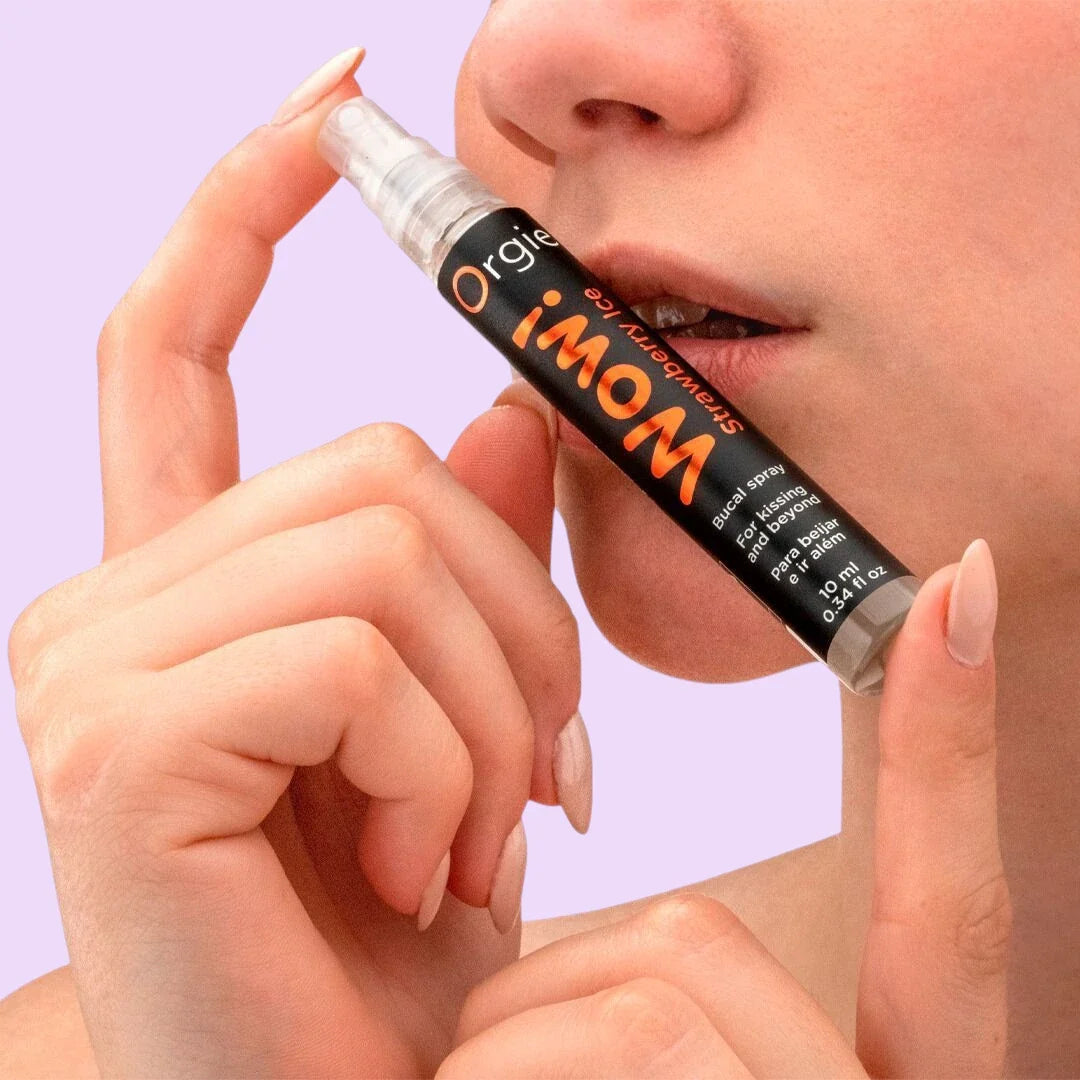 Orgie Wow! Strawberry Ice Oral Sex Spray — 10 ml
