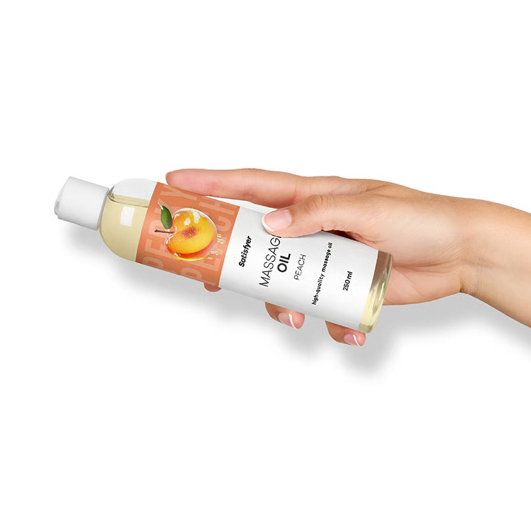 Satisfyer Massage Oil Peach — 250 ml