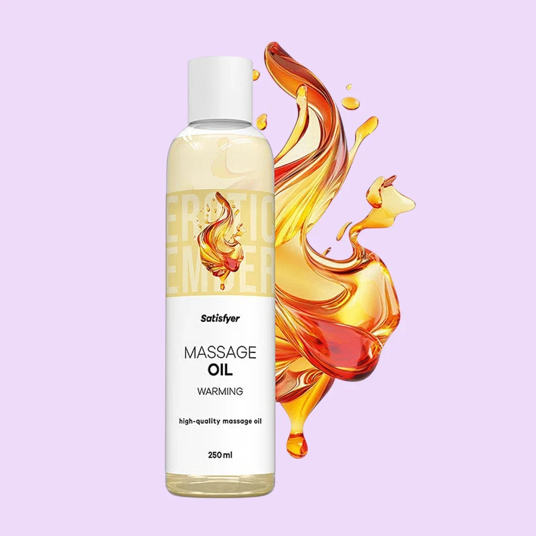 Satisfyer Massage Oil Warming — 250 ml, Unscented