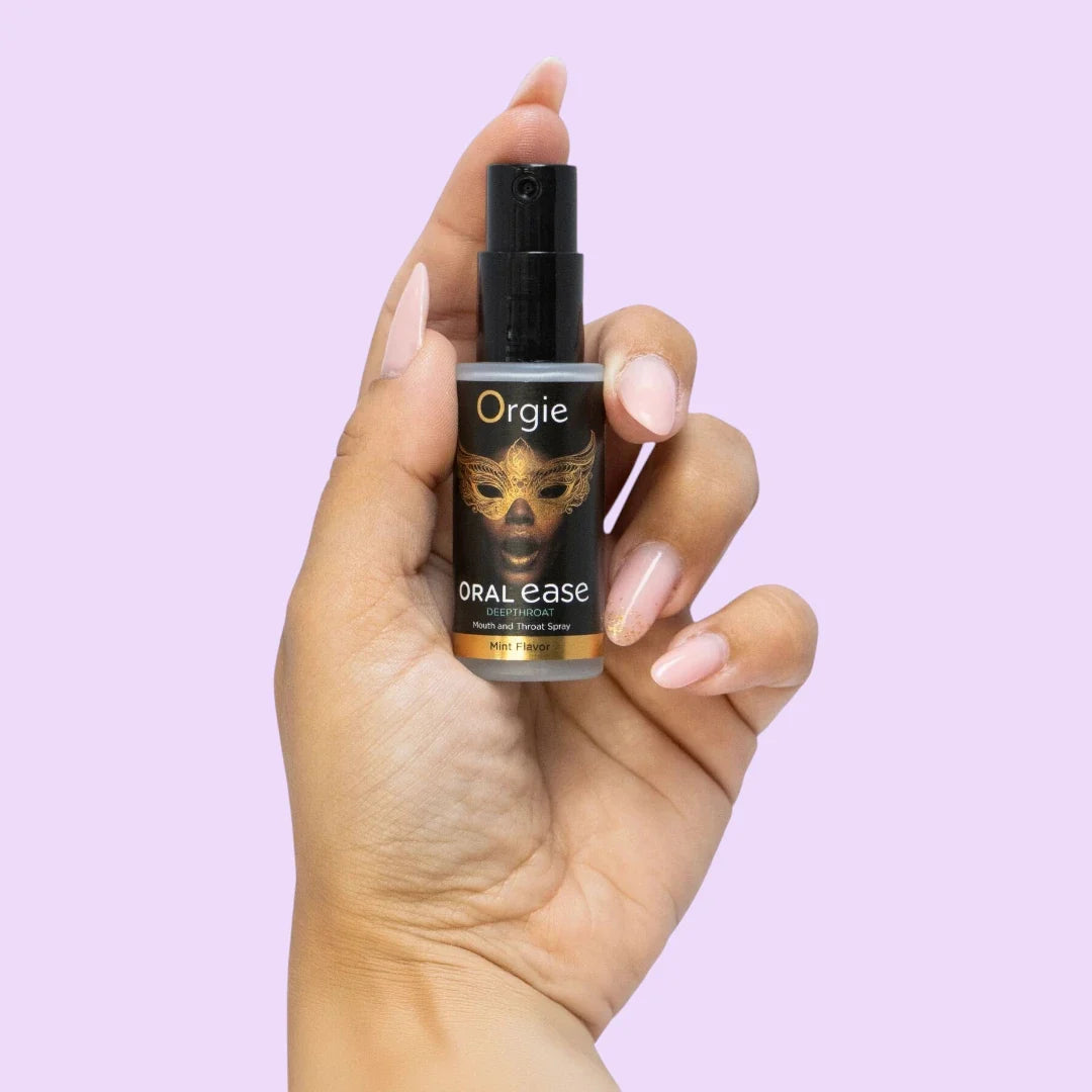 Orgie Oral Ease Deepthroat Spray — 15 ml, Anaesthetic-Free