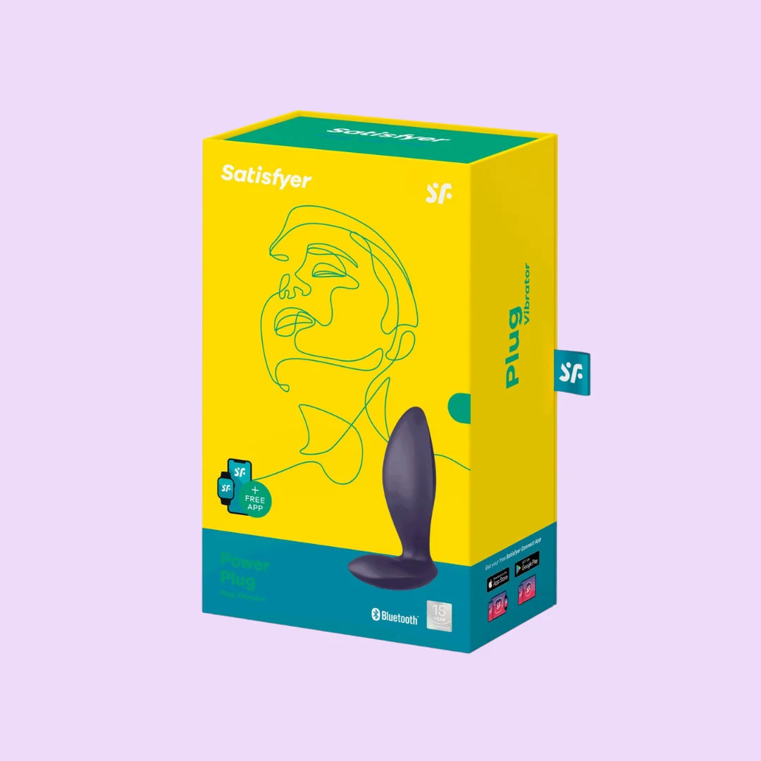 Satisfyer Power Plug App-Controlled Vibrating Butt Plug