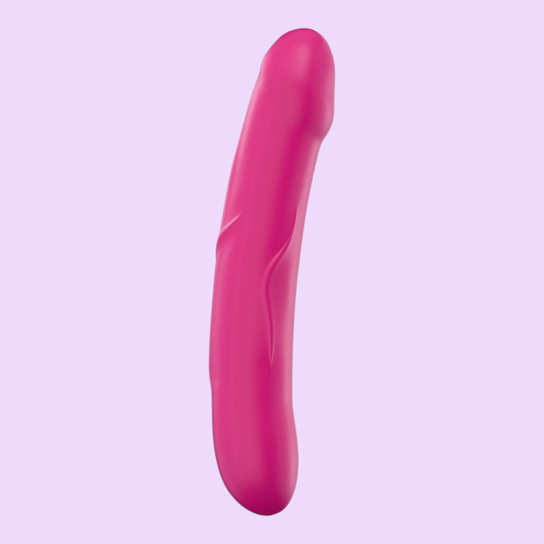 Dorcel Real Sensation Dildo — Magenta, Medium