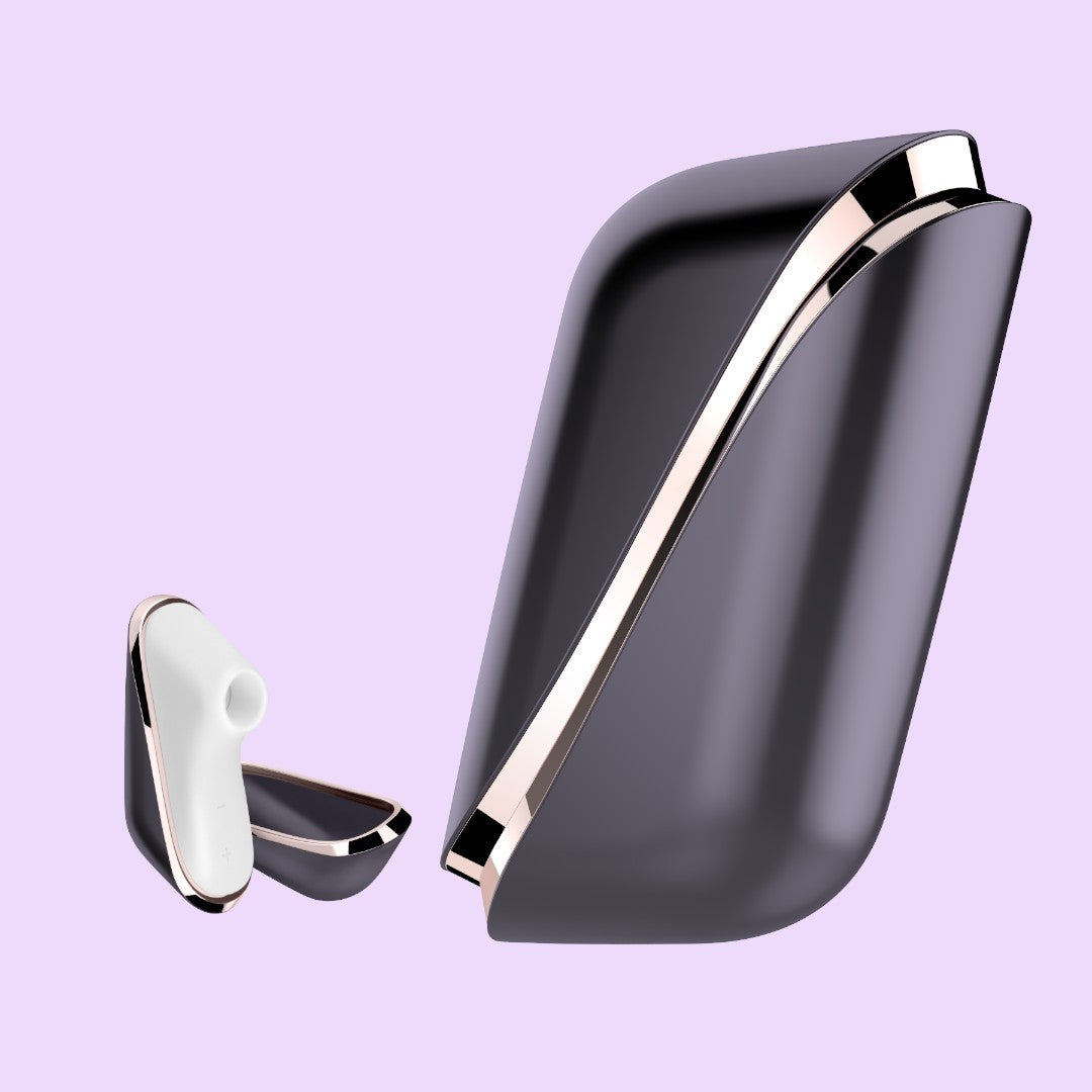 Satisfyer Traveler Air Pulse Stimulator with Magnetic Case