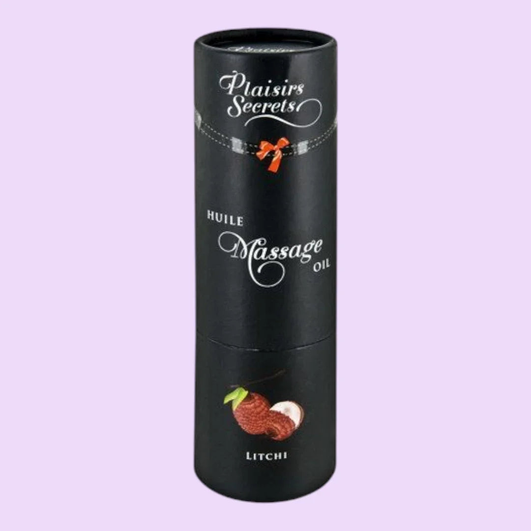 Plaisirs Secrets Lychee Edible Massage Oil — 59 ml