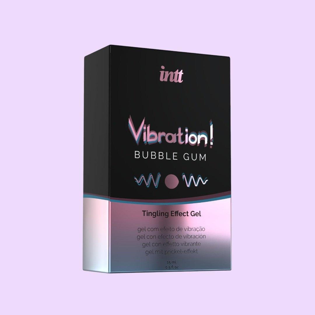 Intt Vibration Bubble Gum Liquid Vibrator, 15ml