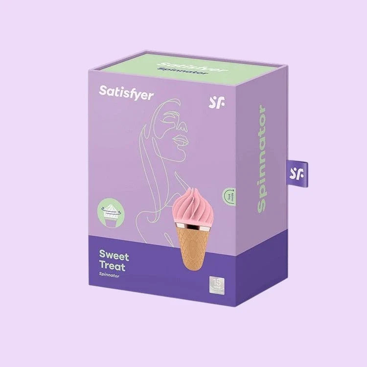 Satisfyer Lay-On Sweet Treat Rotating Stimulator