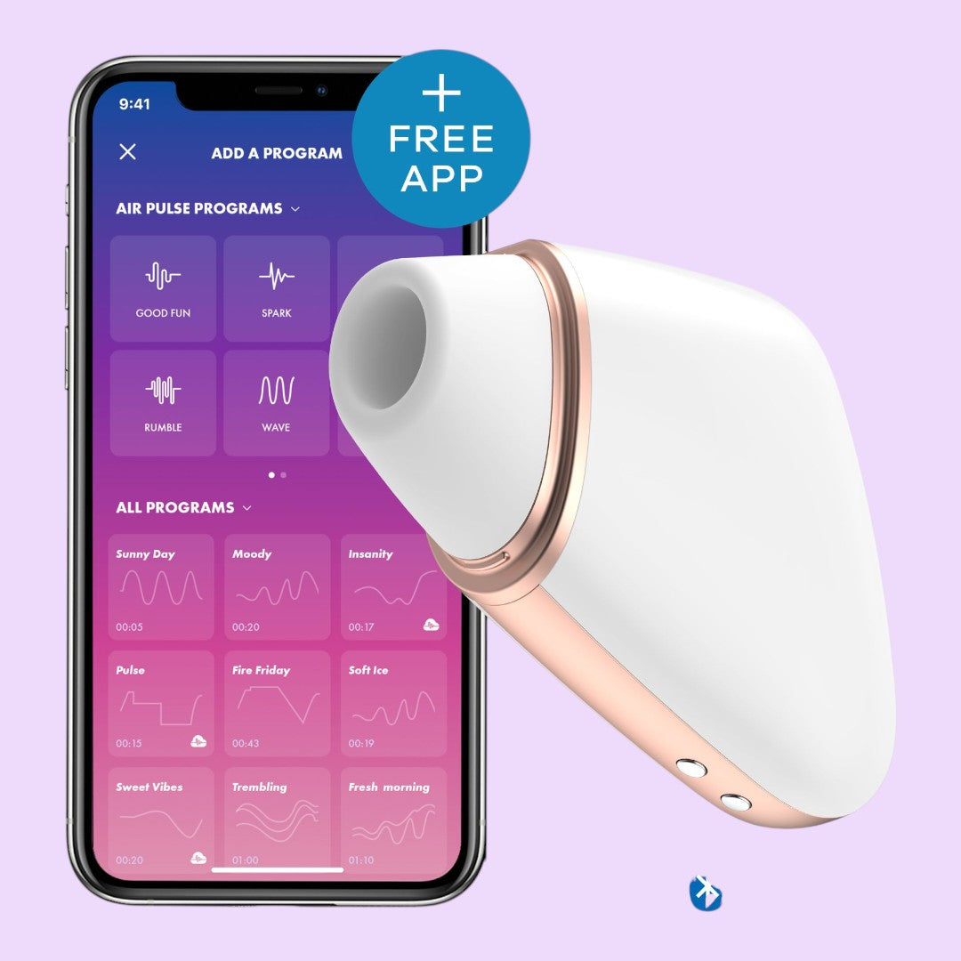 Satisfyer Love Triangle App-Controlled Air Pulse Stimulator
