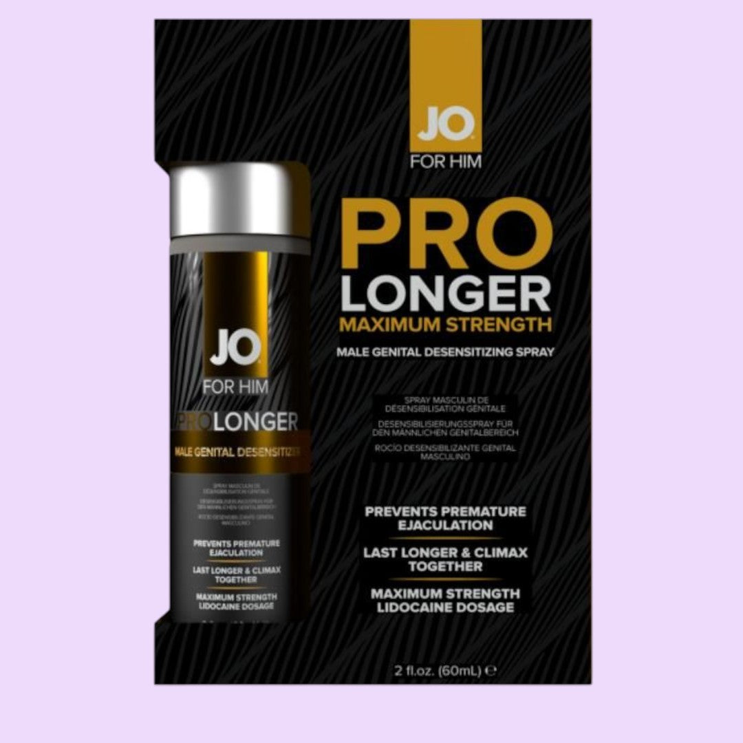System JO Prolonger Spray with 10% Lidocaine, 60ml