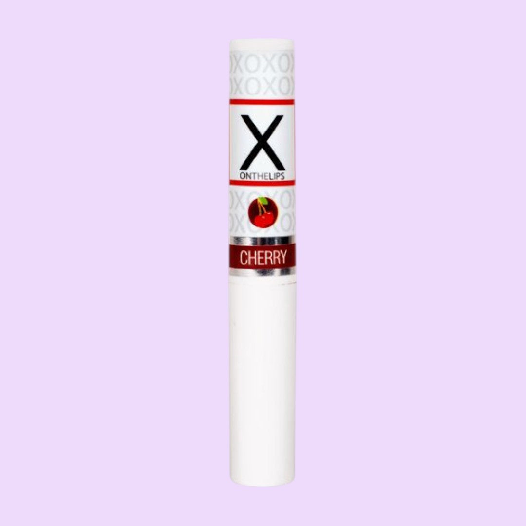 Sensuva X on the Cherry Lips Tingling Lip Balm with Pheromones