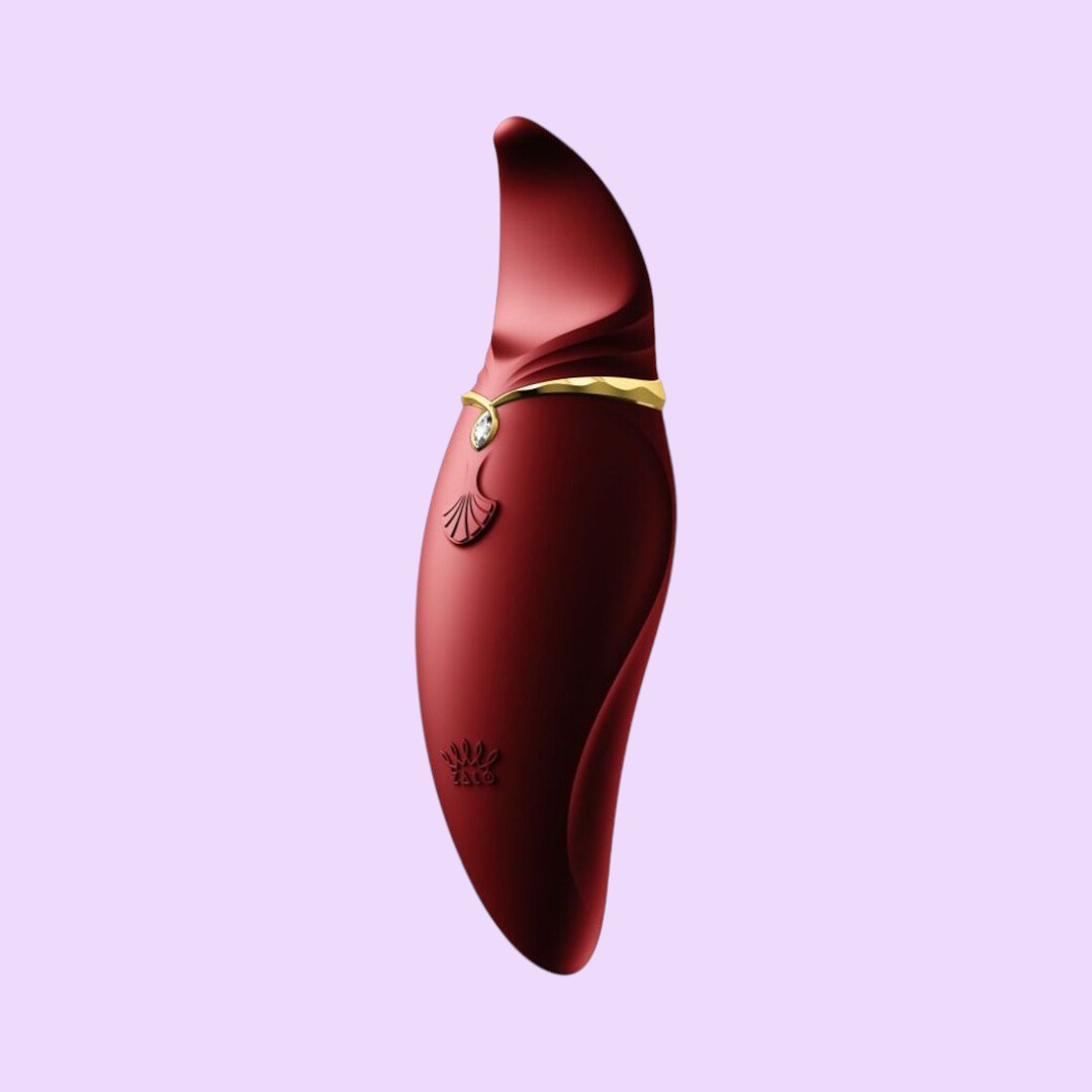 Zalo Hero 2-in-1 Vibrator with Flicking Tongue