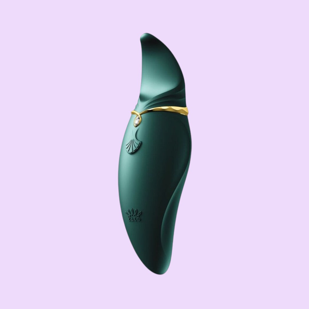 Zalo Hero 2-in-1 Vibrator with Flicking Tongue