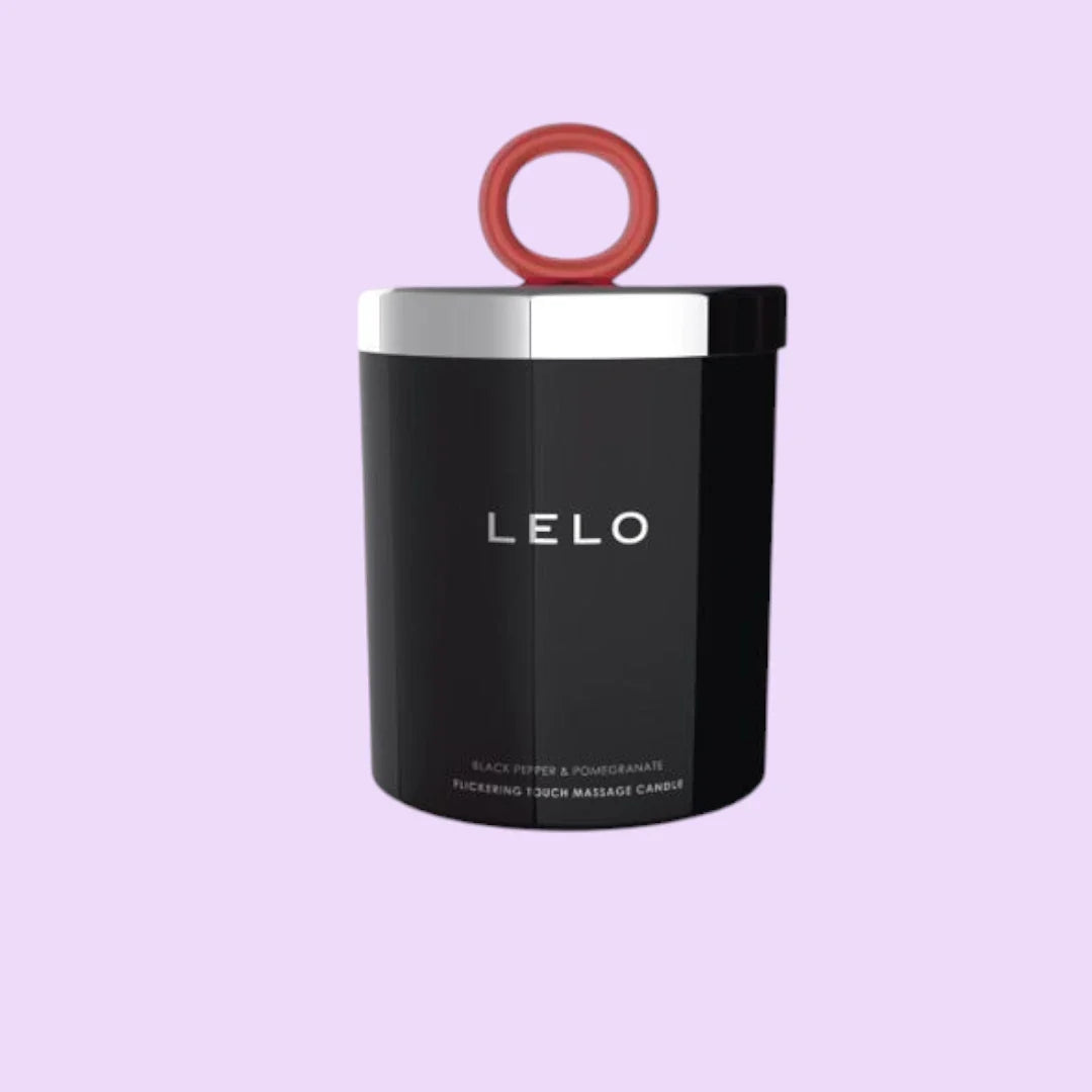 LELO Massage Candle — Black Pepper & Pomegranate