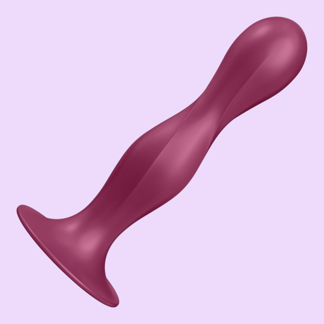 Satisfyer Double Ball-R Dildo with Suction Cup