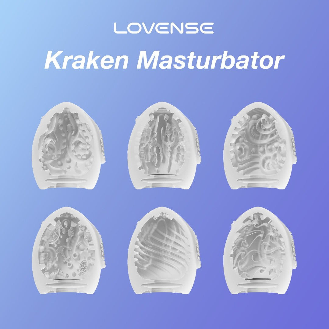 Lovense Kraken Masturbator Eggs — 6 Pack