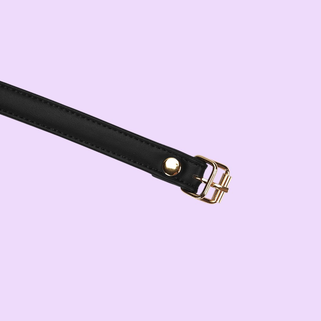 Liebe Seele Organosilicon Blindfold — Black & Gold
