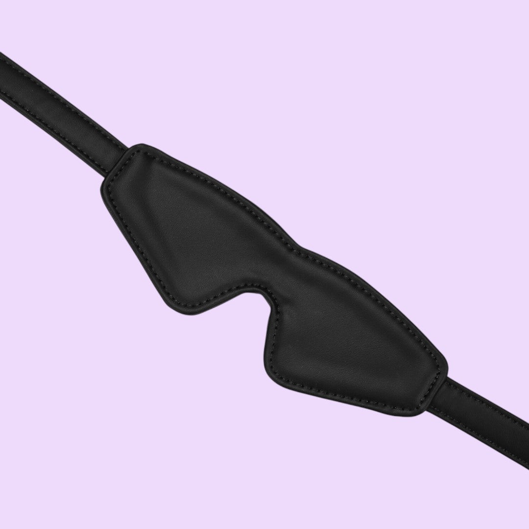 Liebe Seele Organosilicon Blindfold — Black & Gold
