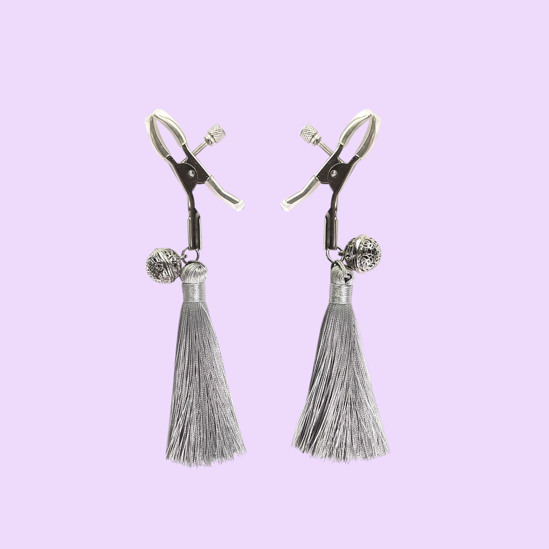 Art of Sex Barocco Nipple Clamps with Silk Tassels