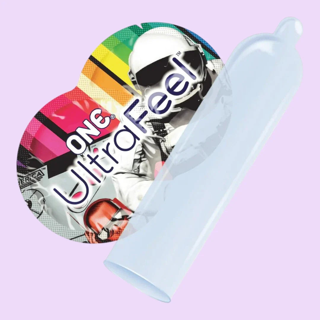 ONE Ultra Feel Condoms, 10 Pack — Ultra-Thin with Extra Lube