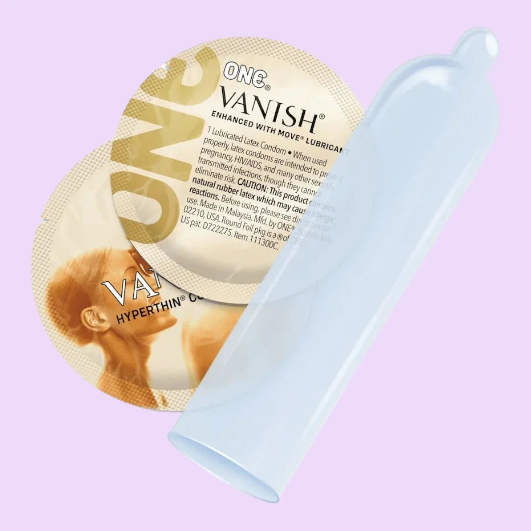 ONE Vanish Hyperthin Condoms, 12 Pack — Ultra-Thin