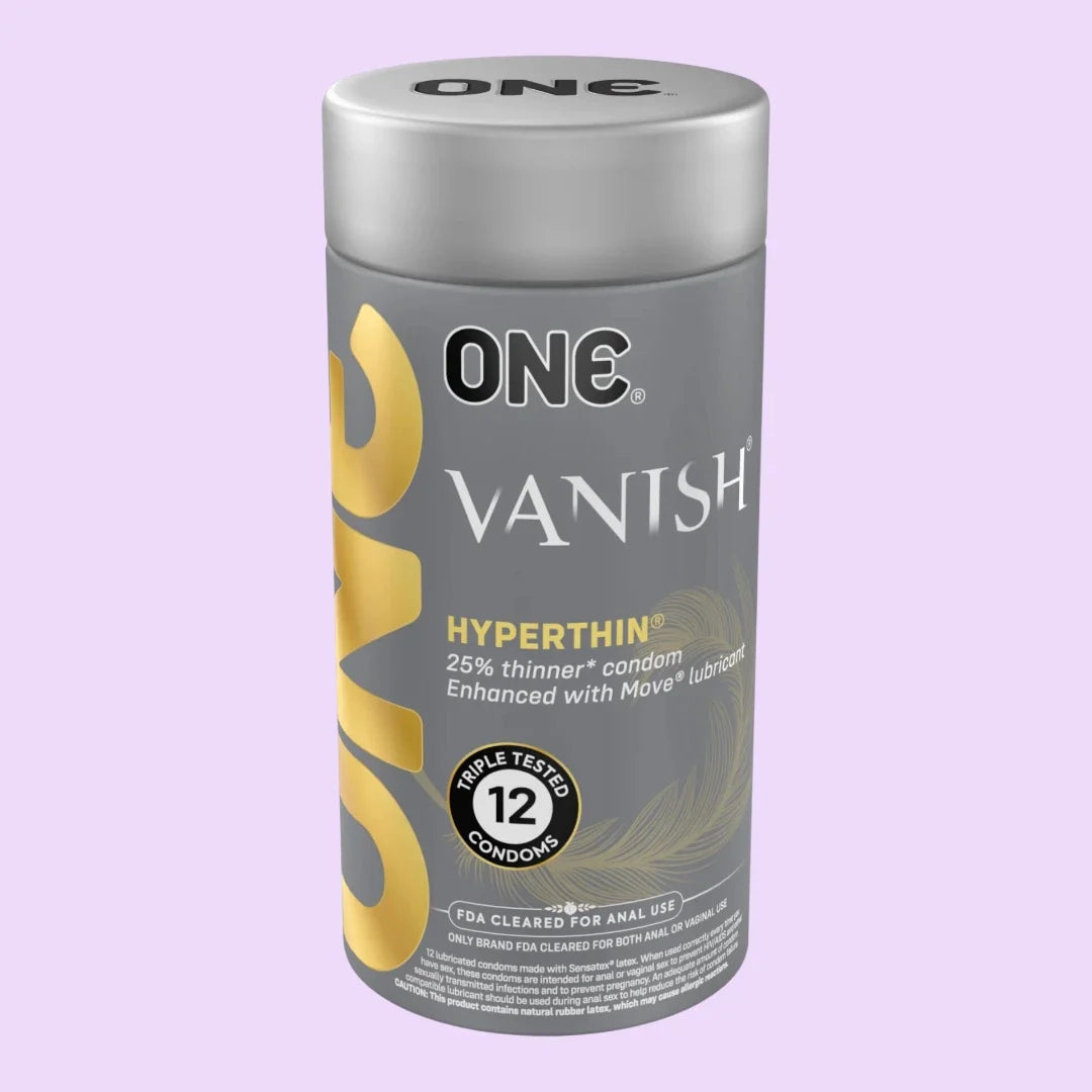 ONE Vanish Hyperthin Condoms, 12 Pack — Ultra-Thin