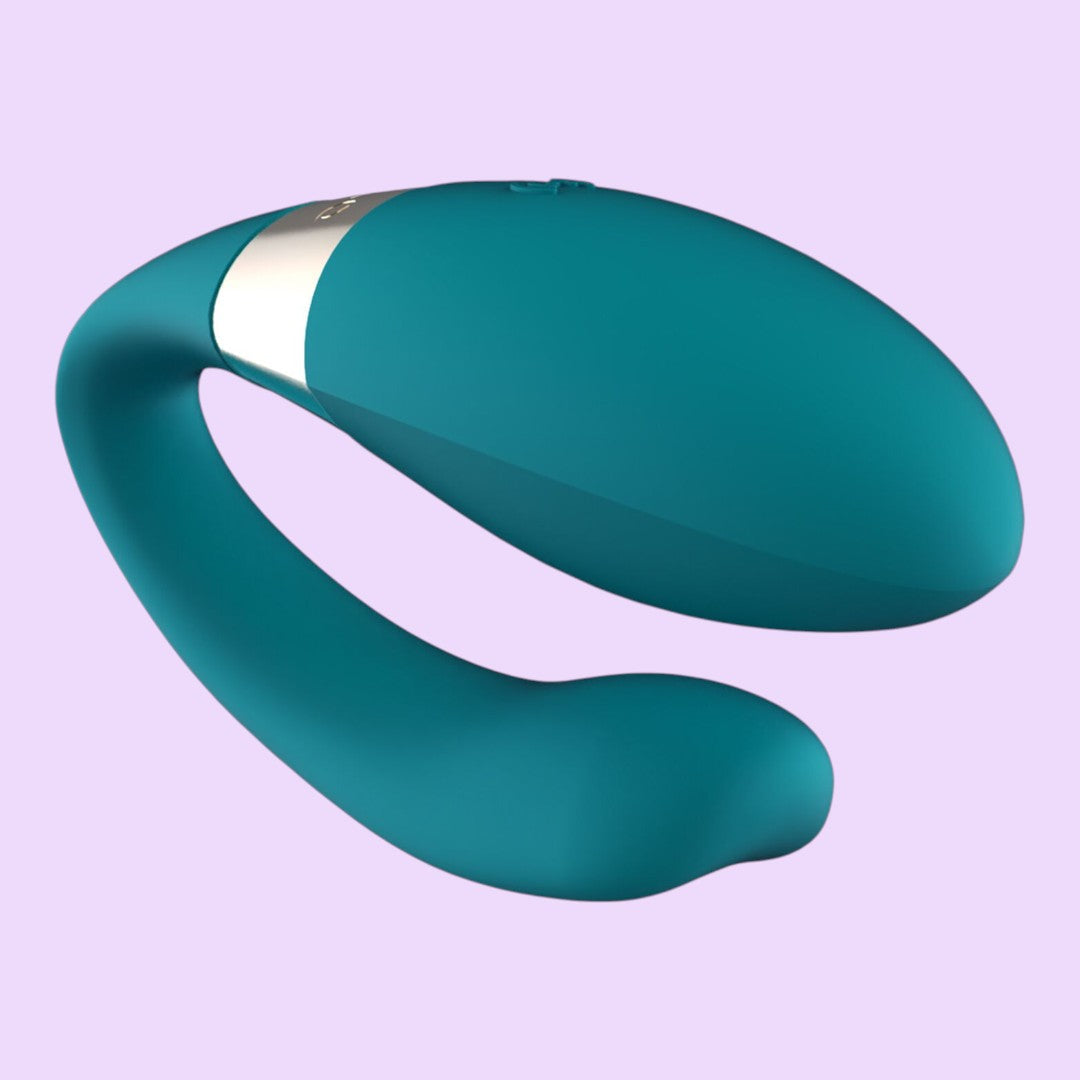 LELO Tiani Duo Couples Vibrator — Ocean Blue