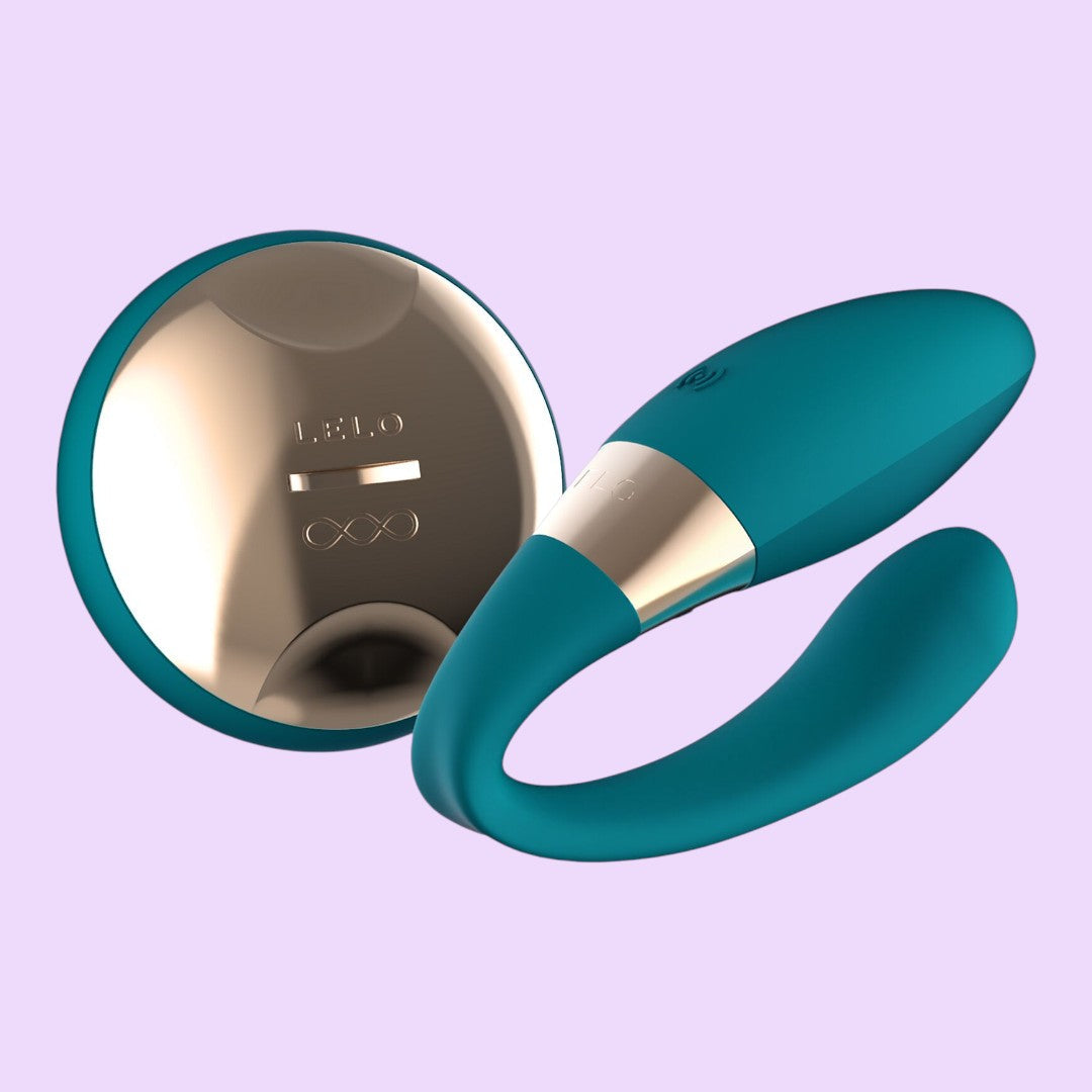 LELO Tiani Duo Couples Vibrator — Ocean Blue