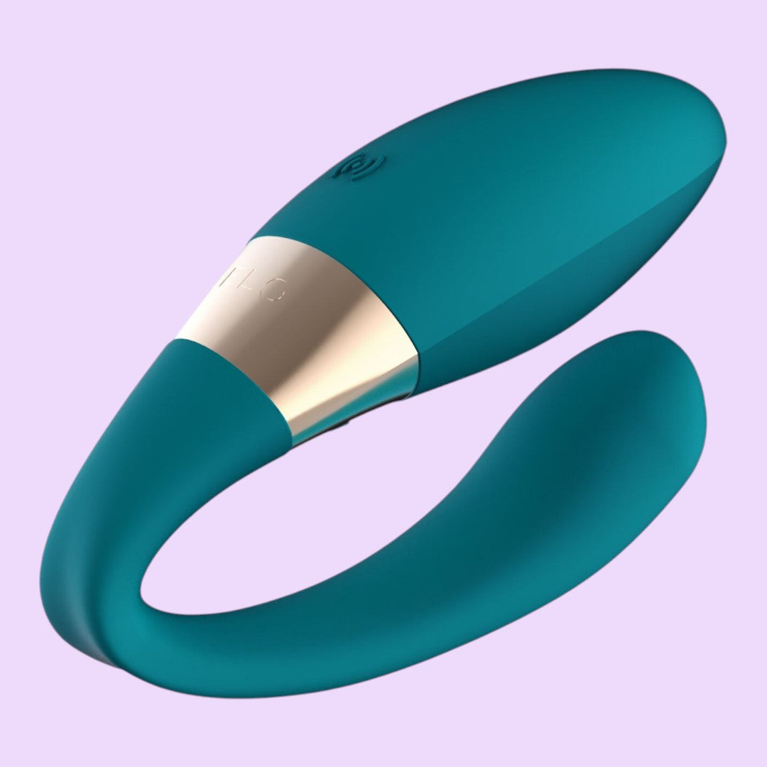 LELO Tiani Duo Couples Vibrator — Ocean Blue