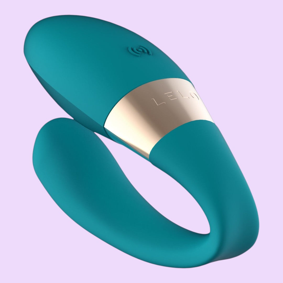LELO Tiani Duo Couples Vibrator — Ocean Blue