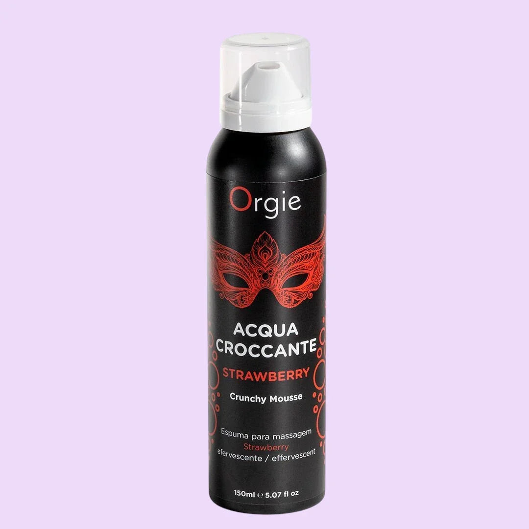 Orgie Acqua Croccante Strawberry Massage Foam — 150 ml