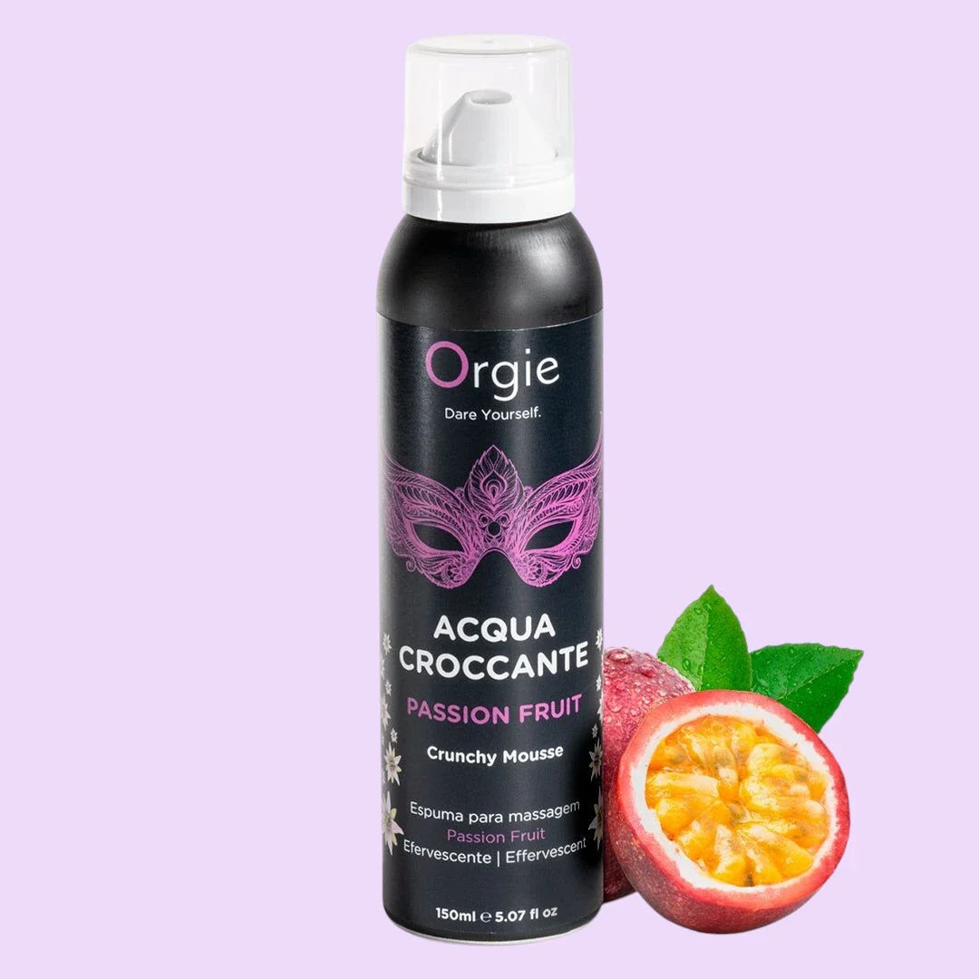 Orgie Acqua Croccante Passion Fruit Massage Foam — 150 ml