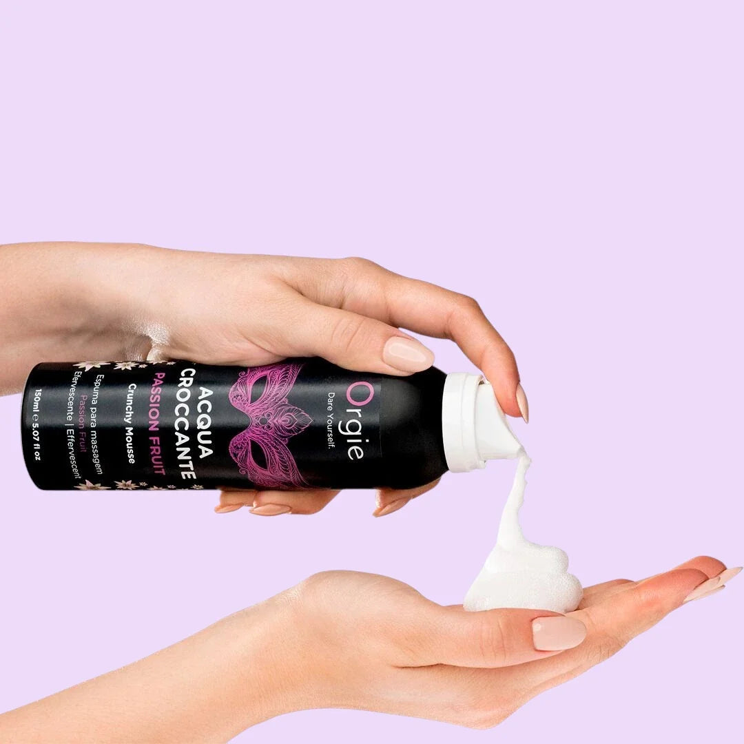 Orgie Acqua Croccante Passion Fruit Massage Foam — 150 ml
