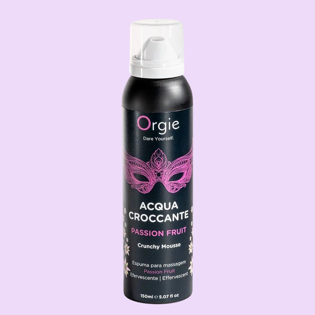 Orgie Acqua Croccante Passion Fruit Massage Foam — 150 ml
