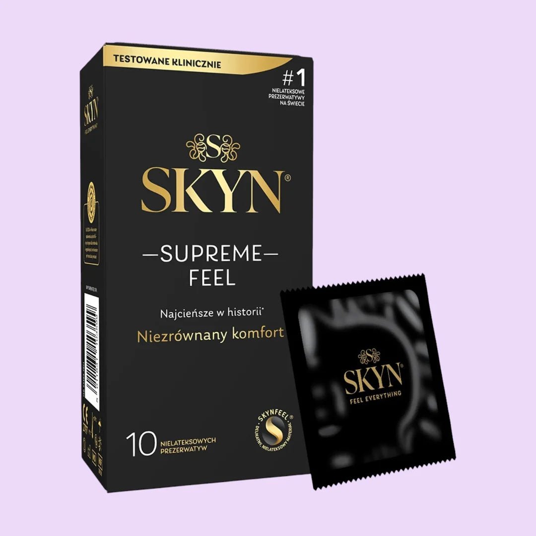 SKYN Supreme Feel Latex-Free Condoms, 10 Pack