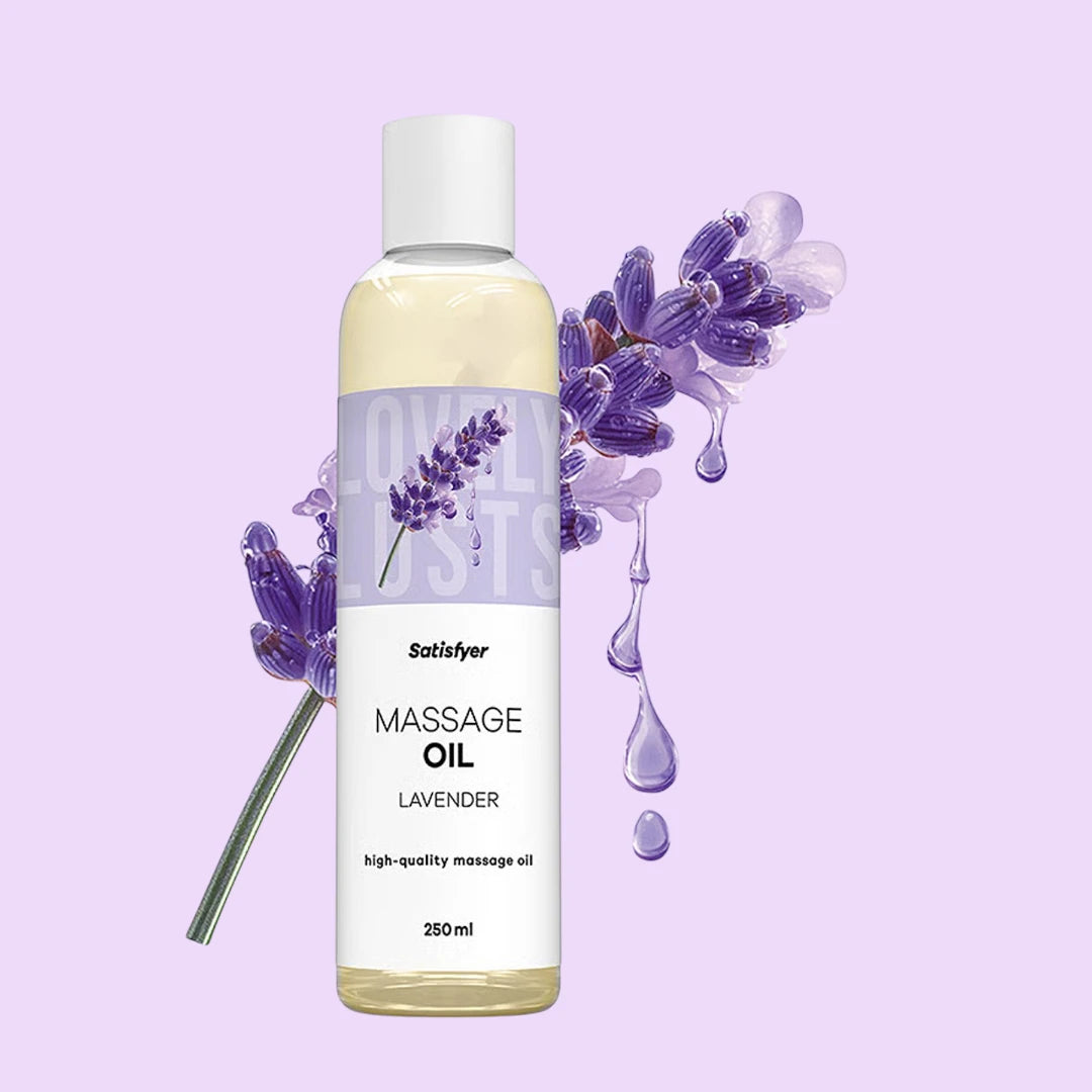 Масажна олія Satisfyer Massage Oil Lavender 250 мл